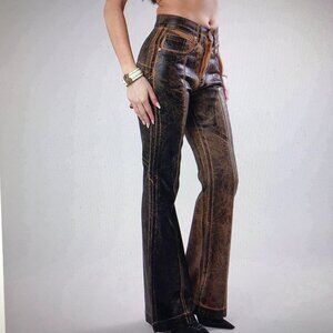 Revice Venus Hand-foiled, Flare Star Jeans, NWOT